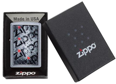 Brichetă Zippo Diamond Plate Zippo Design