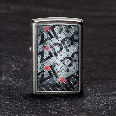 Brichetă Zippo Diamond Plate Zippo Design